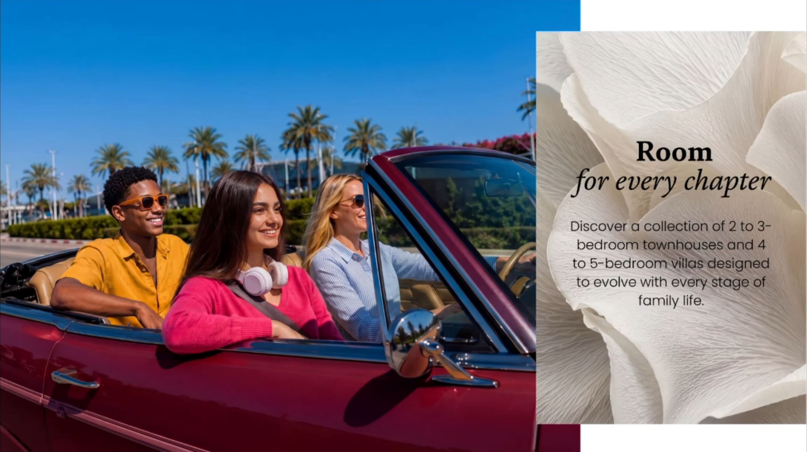 Room for every chapter – Yas Acres The Orchids unit types